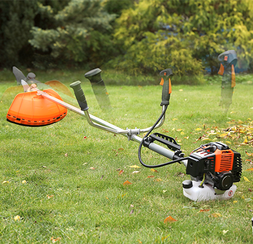 Difference Between A Brush Cutter Engine's 2 And 4 Strokes