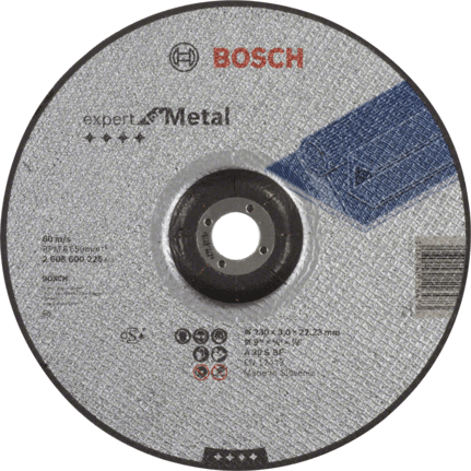 Bosch-accessories 2608600226 Expert for Metal cutting disc with depressed centre