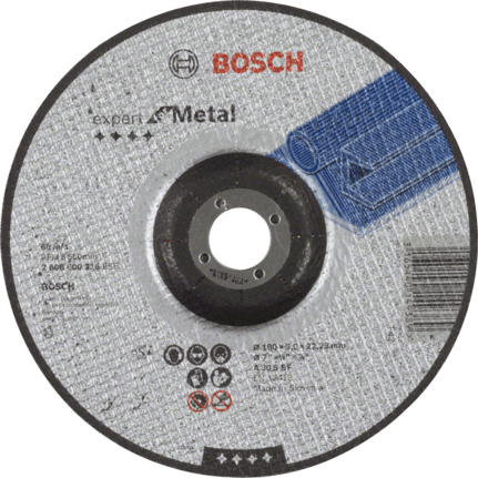 Bosch-accessories 2608600316 Expert for Metal cutting disc with depressed centre