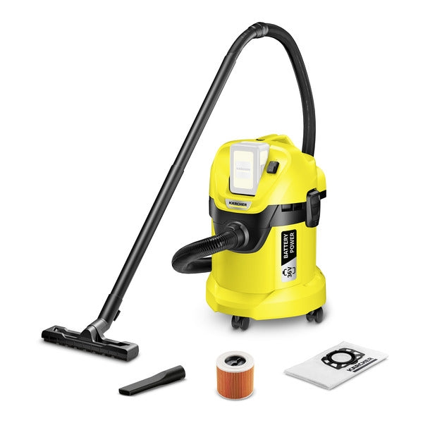 Professional vacuum cleaner water and dust Kärcher WD3 Premium - 17 liters  on