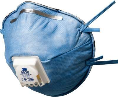 3M™ 9926 Welding Fume Respirator, FFP2, Valved,