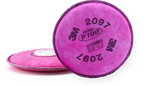 3M 2097 Half Face Mask Filter