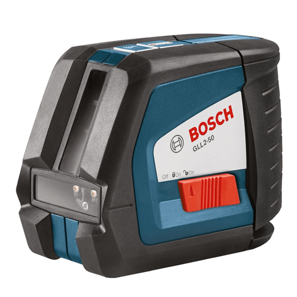 Bosch GLL 3-15 Self-Leveling 3-Line Laser Level - 50ft Range