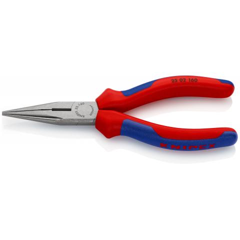 KNIPEX Snipe Nose Side Cutting Pliers 25 02 160
