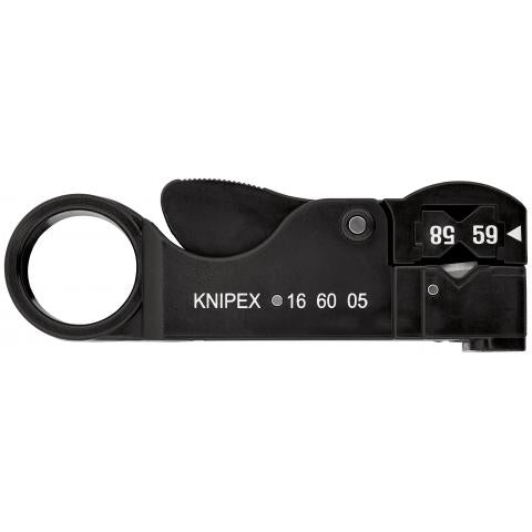KNIPEX Stripping Tool for coax cable 16 60 05 SB
