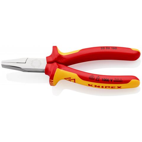 KNIPEX Flat Nose Pliers 20 06 160