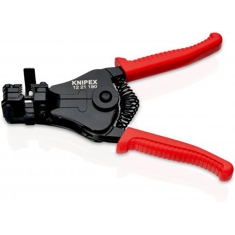 KNIPEX Insulation Stripper With adapted blades 12 21 180
