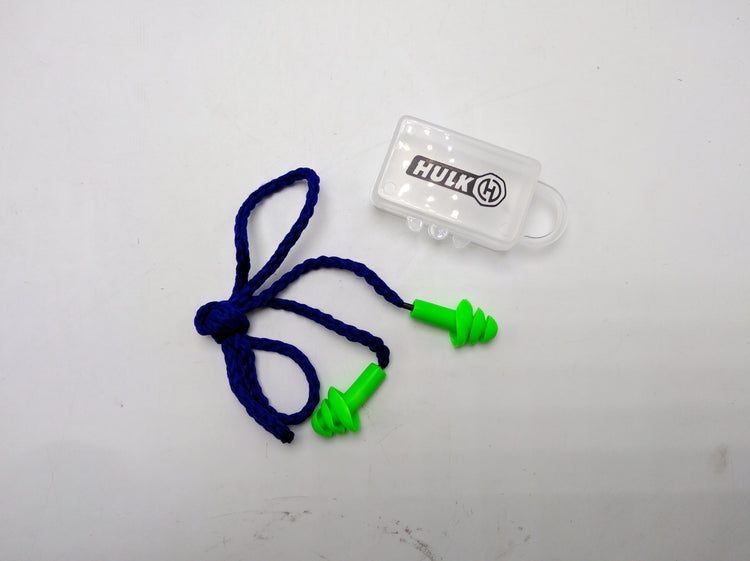 Discounted- Hulk TPR EarPlugs with Rope HK2525