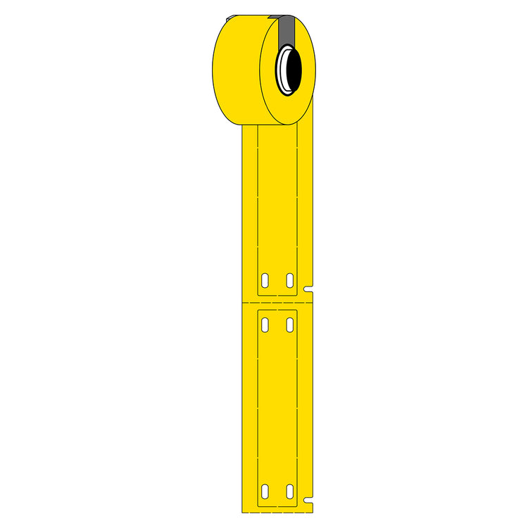 BMP61 M611 compatible,Thermoplastic polyether polyurethane tags,Durable labeling solution,Resistant to harsh conditions,Long-lasting adhesive