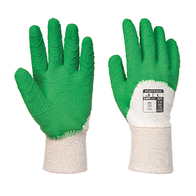 A171 Latex Open Back Crinkle Glove