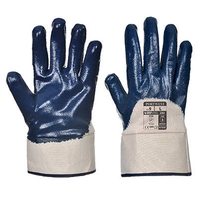 A301 Nitrile Safety Cuff Glove