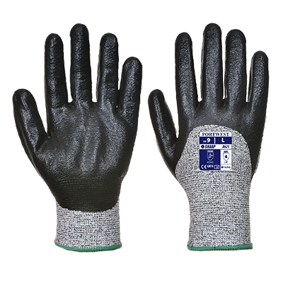 A621 Cut 5 3/4 Nitrile Foam Glove