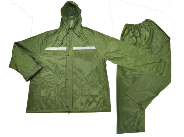 Buy Online Rain Coat Army Green Arm band Hulk