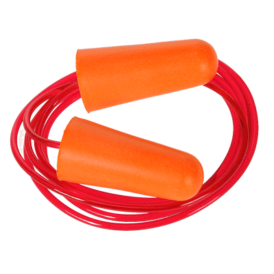 Portwest EP08 Corded PU Foam Ear Plug (200/Pack)