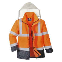 Portwest S471 Hi-Vis 4-in-1 Contrast Traffic Jacket