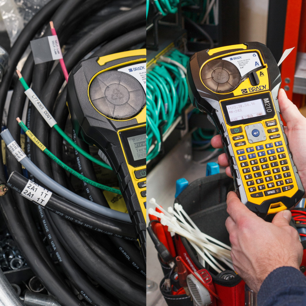Boost On-Site Efficiency with the M210 Handheld Label Maker and Accessory Kit