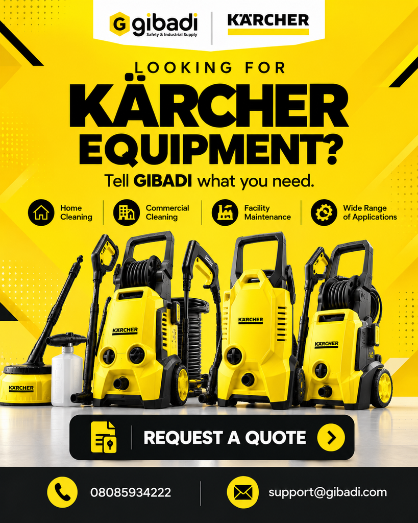 Buy Kärcher Cleaning Equipment in Nigeria: Find Your Perfect Match