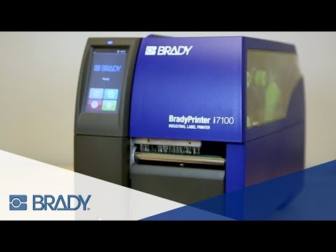 About brady label printer