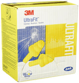 3M E A R™ UltraFit™ Earplugs 340 4004, Corded, Poly Bag (100pairs/pack)