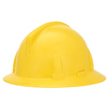 Topgard Slotted Hat, Yellow, w/Fas-Trac III Suspension