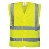 Portwest Hi-Vis Band and Brace Safety Vest - Reflective Workwear Top