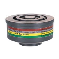 Portwest P920 ABEK1 Multi-Gas Filter - Screw-In Chemical Respirator Cartridges