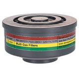 Portwest P950 ABEK1 Multi-Gas Filter - Screw-In Chemical Respirator Cartridges