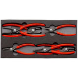 00 20 01 V02 Set of pliers In a foam tray
