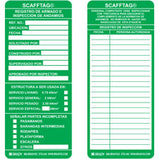 Brady SCAFFTAG Spanish Registro De Armado E Inspeccion De Andamios| Buy online