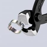 Ear Clamp Pliers with side jaw