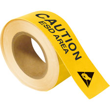 Brady ToughStripe CAUTION ESD AREA Floor Tape| Buy Online