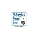 Brady 5S Supplies Stored Here Sign| Buy online