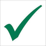 Brady Social Distancing Seat Markers – Check Marks| Buy online