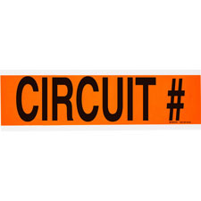 Circuit Conduit and Voltage Labels| Buy online