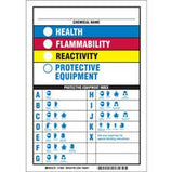 Chemical Name Health Flammability Instability Protective Equipment Protective Equipment Index Sign | Buy Online