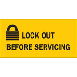 Brady Lock Out Before Servicing Sign| Buy online