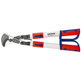 Knipex 95 32 038 Cable Shears (ratchet action) With telescopic handles