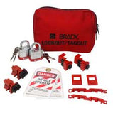 Brady 120 277 Volt Breaker Lockout Pouch with Steel Padlocks| Buy Online