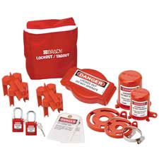 Brady Valve Lockout Pouch Kit with Safety Padlocks| Buy Online