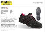 Safety jogger Ceres - Low-cut safety shoe in nubuck, designed for ladies