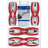 KNIPEX Set of Circlip Pliers 00 20 04 V01