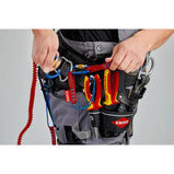 KNIPEX TT Screwgate Carabiner Set 00 50 03 T BK