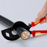 Knipex 95 36 320 Cable Cutter (ratchet principle, 3-stage)