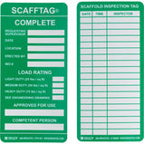 Brady SCAFFTAG Scaffold Inspection Tag Inserts| Buy online