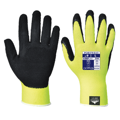 A340 Hi Vis Grip Glove