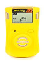 Single gas clip (Hydrogen sulphide   H2S) detector
