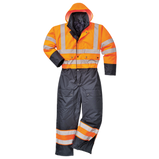 Portwest S485 Hi-Vis Contrast Coverall - Lined