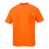 Portwest S578 Day-Vis Pocket Short Sleeve T-Shirt