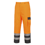 Portwest S686 Hi-Vis Contrast Trousers - Lined