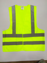 High visibility reflective safety vests